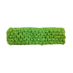  Crochet Knitted soft Elastic NewBorn BabyGirl Lime Green Headband 