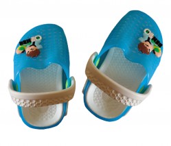  Sky Blue Kids Ben theme Clog