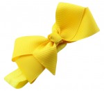  Gorgeous Yellow Infant Headband with a Smart Bow Knot