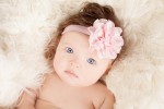  Beautiful Baby Pink Headband with Pink Flower for Toddlers in India